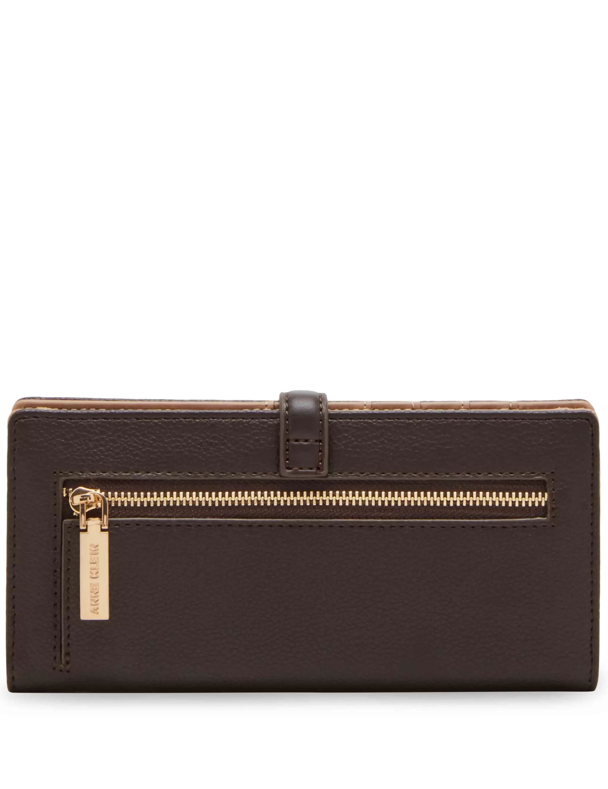 Clearance Anne Klein 2 Piece Gift Set With Sculpted Buckle Wallet And Removeable Card Organizer