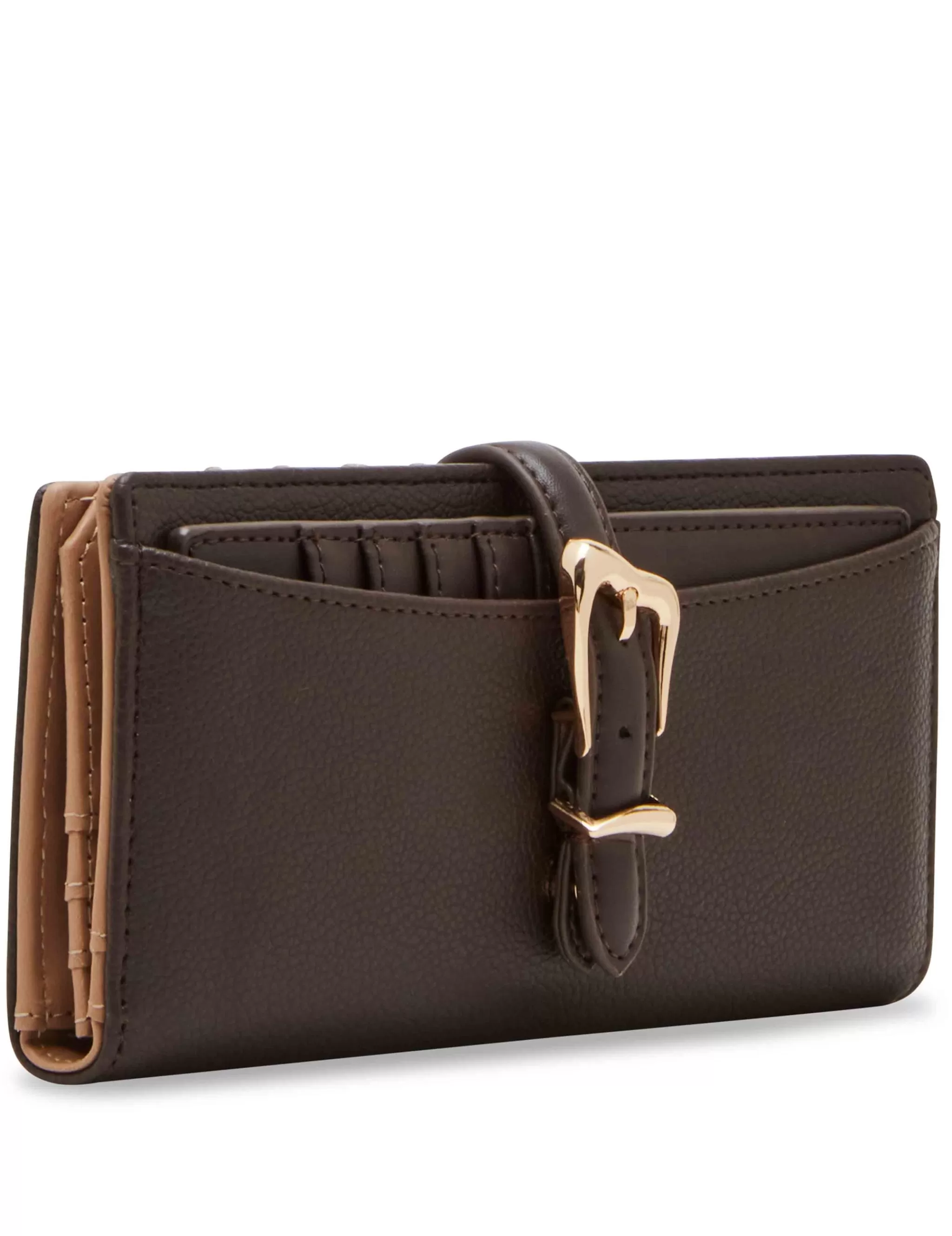 Best Sale Anne Klein 2 Piece Gift Set With Sculpted Buckle Wallet And Removeable Card Organizer