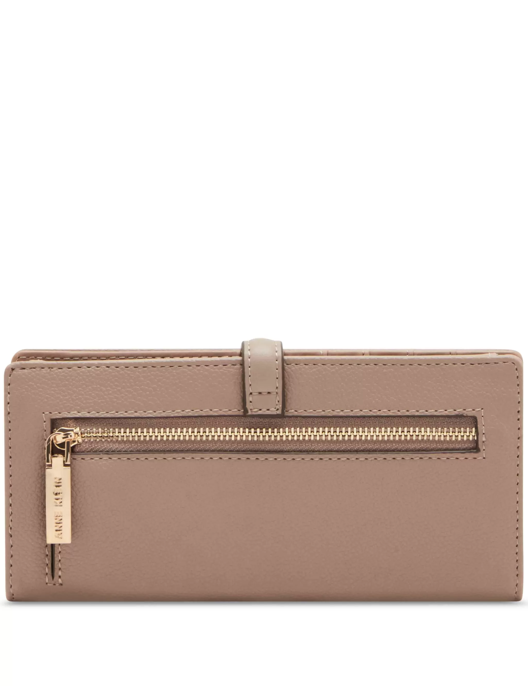 Best Sale Anne Klein 2 Piece Gift Set With Sculpted Buckle Wallet And Removeable Card Organizer
