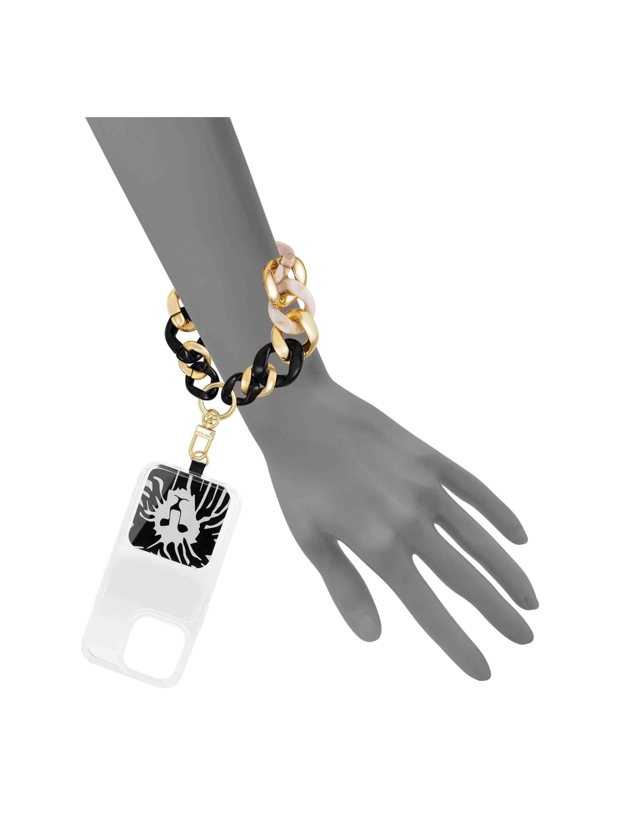 Flash Sale Anne Klein Acetate And Metal Chain Link Wrist Strap For IPhone®