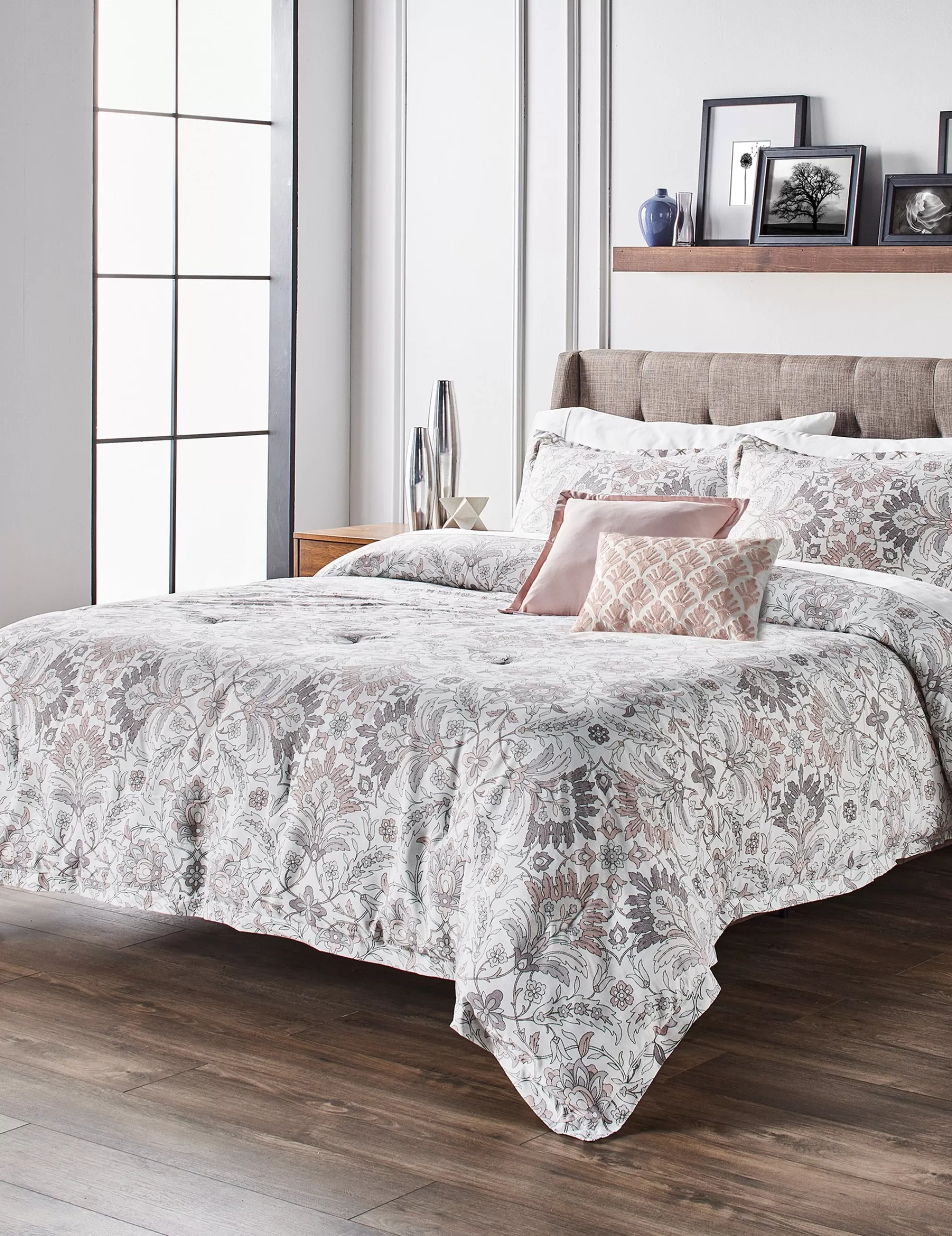 Cheap Anne Klein Callista Comforter Set Blush