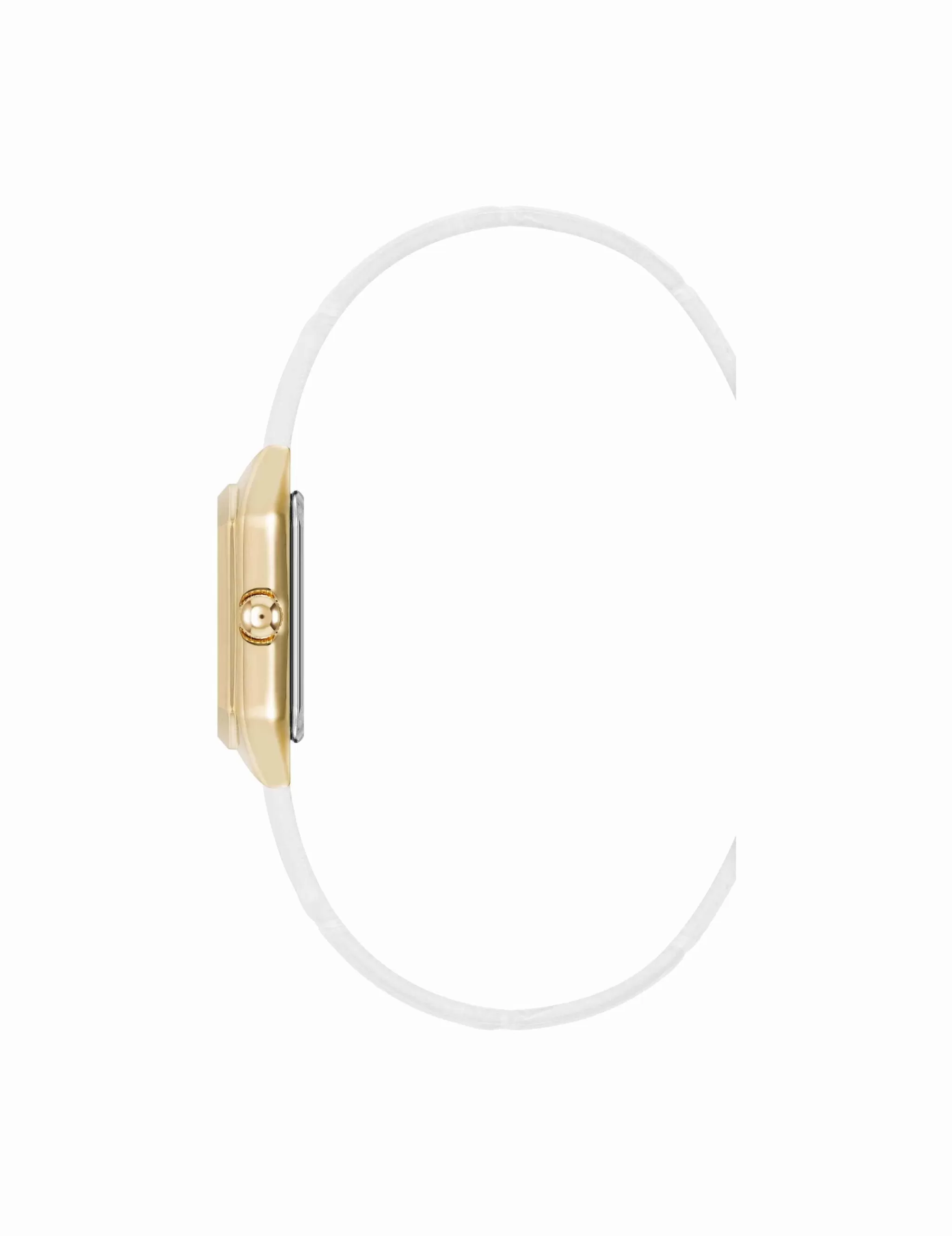 Outlet Anne Klein Consider It Octagonal Leather Band Watch