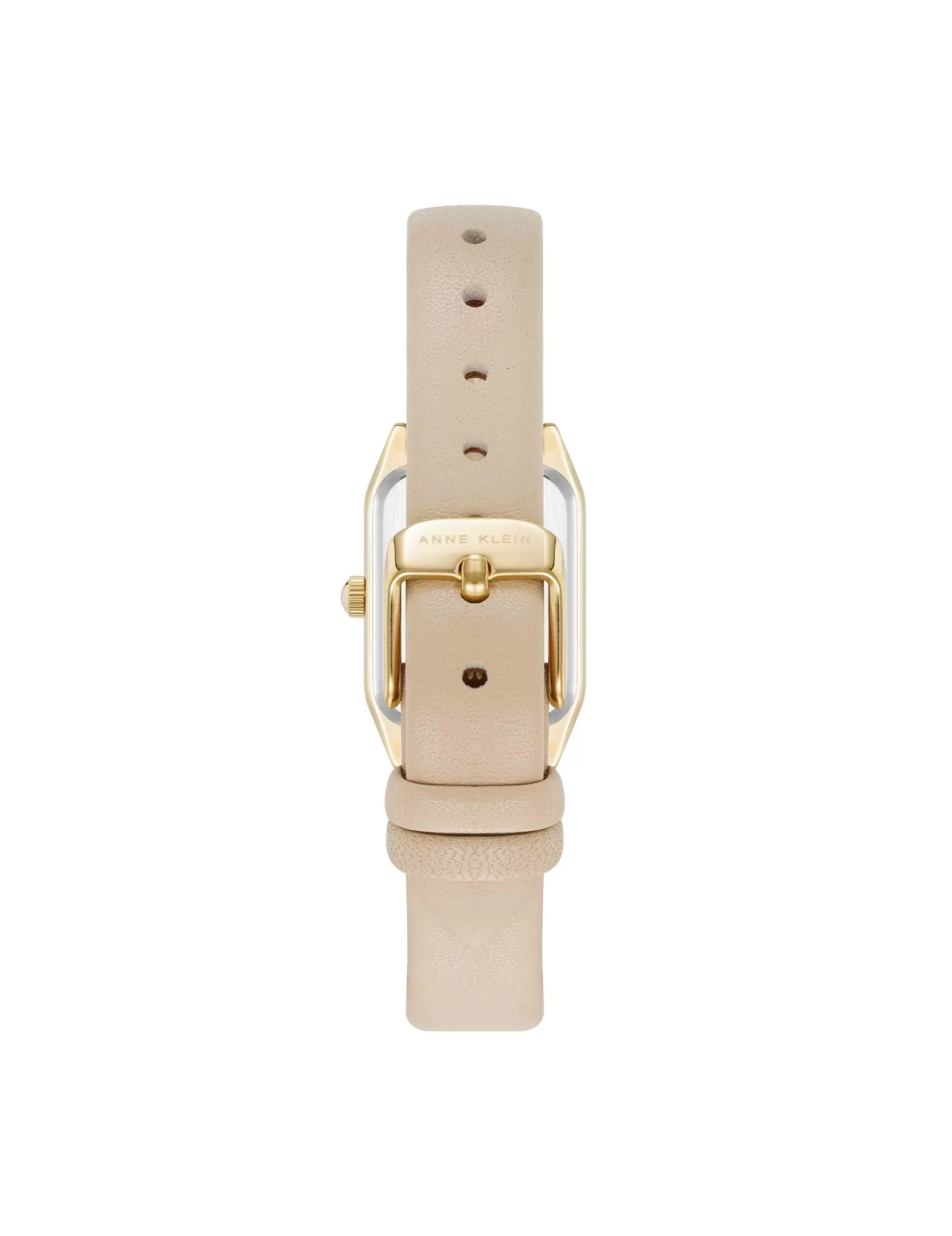 Online Anne Klein Consider It Octagonal Leather Band Watch