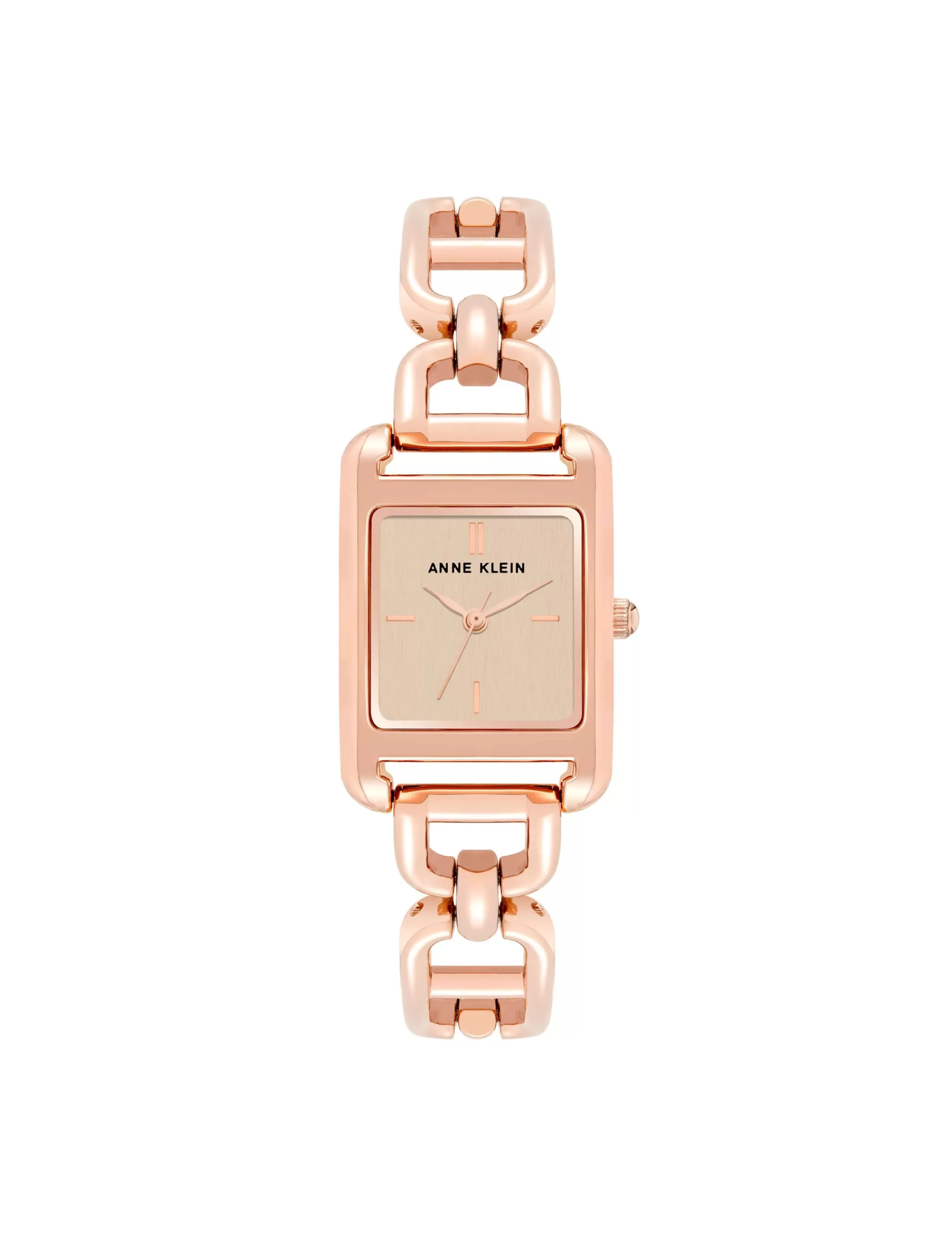 New Anne Klein Heritage Link Bracelet Watch Rose Gold-Tone