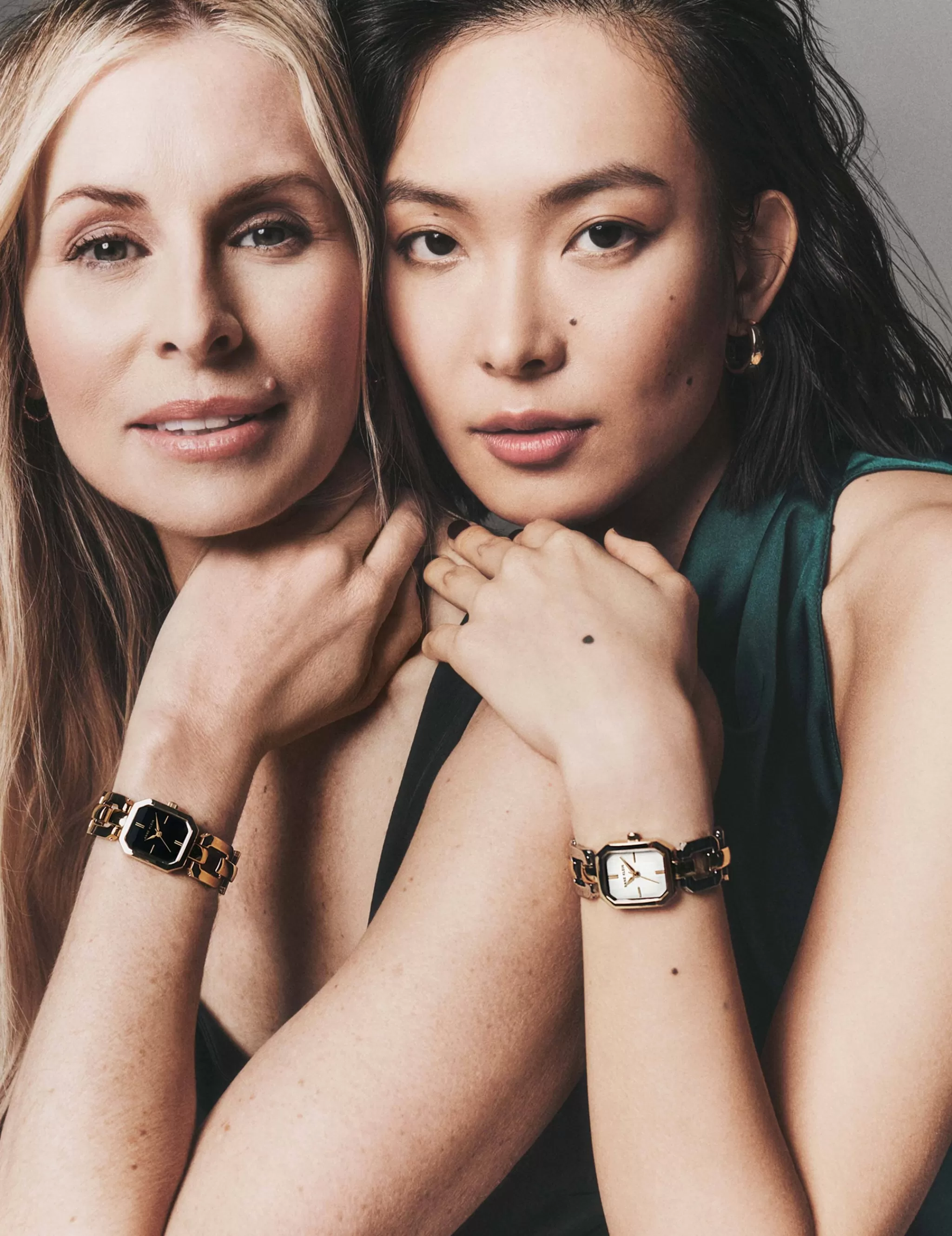 Clearance Anne Klein Octagonal Link Bracelet Watch