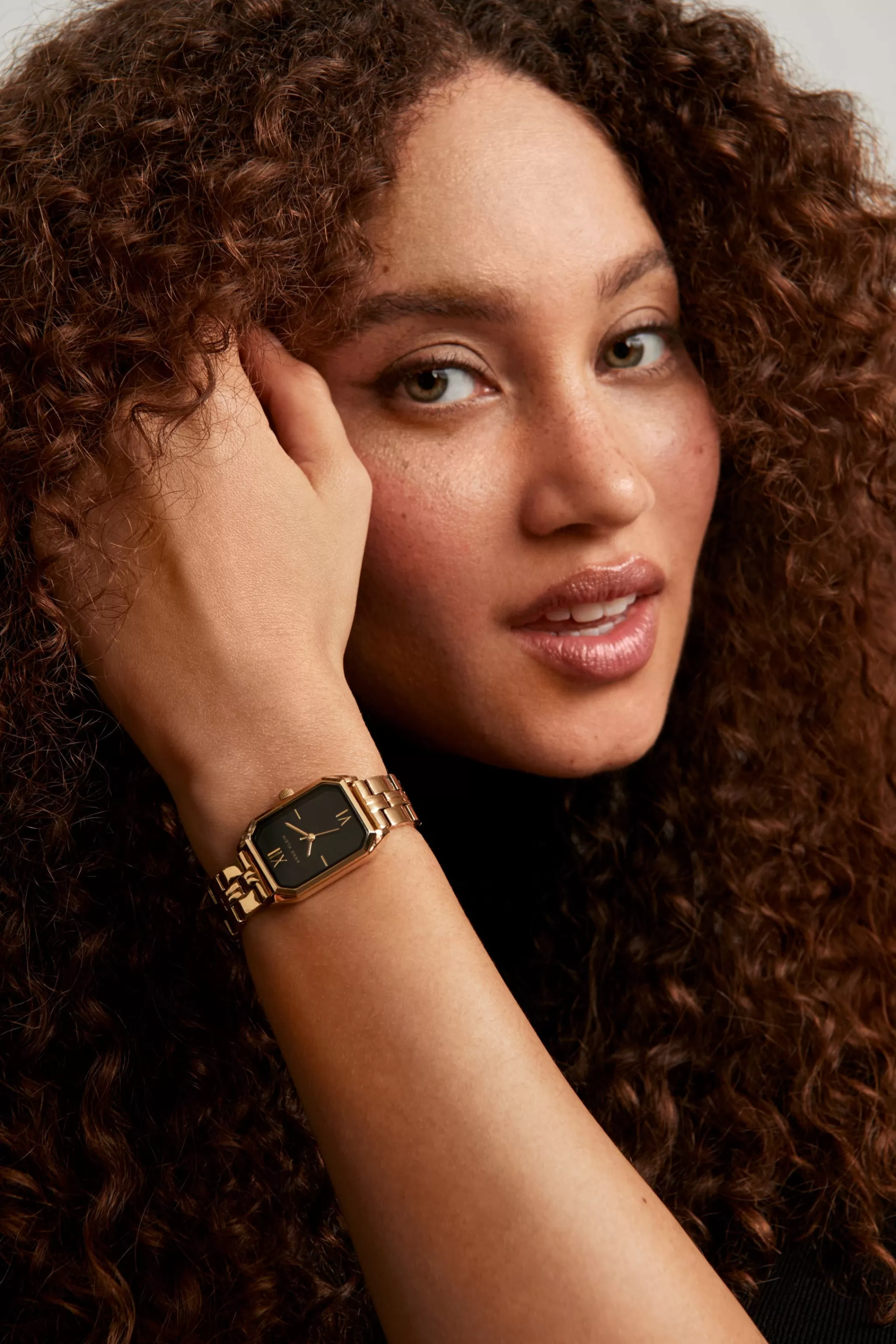 Cheap Anne Klein Octagonal Shaped Metal Bracelet Watch