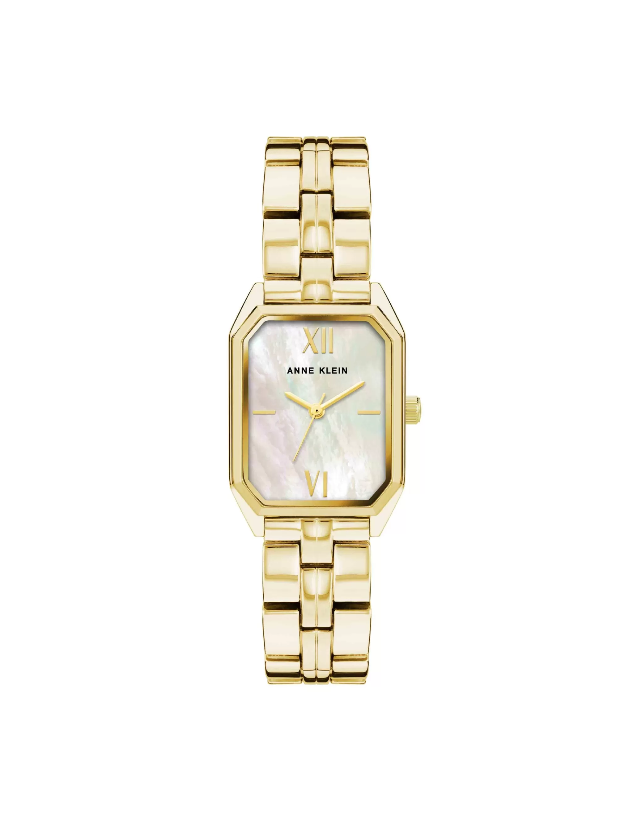 New Anne Klein Octagonal Shaped Metal Bracelet Watch