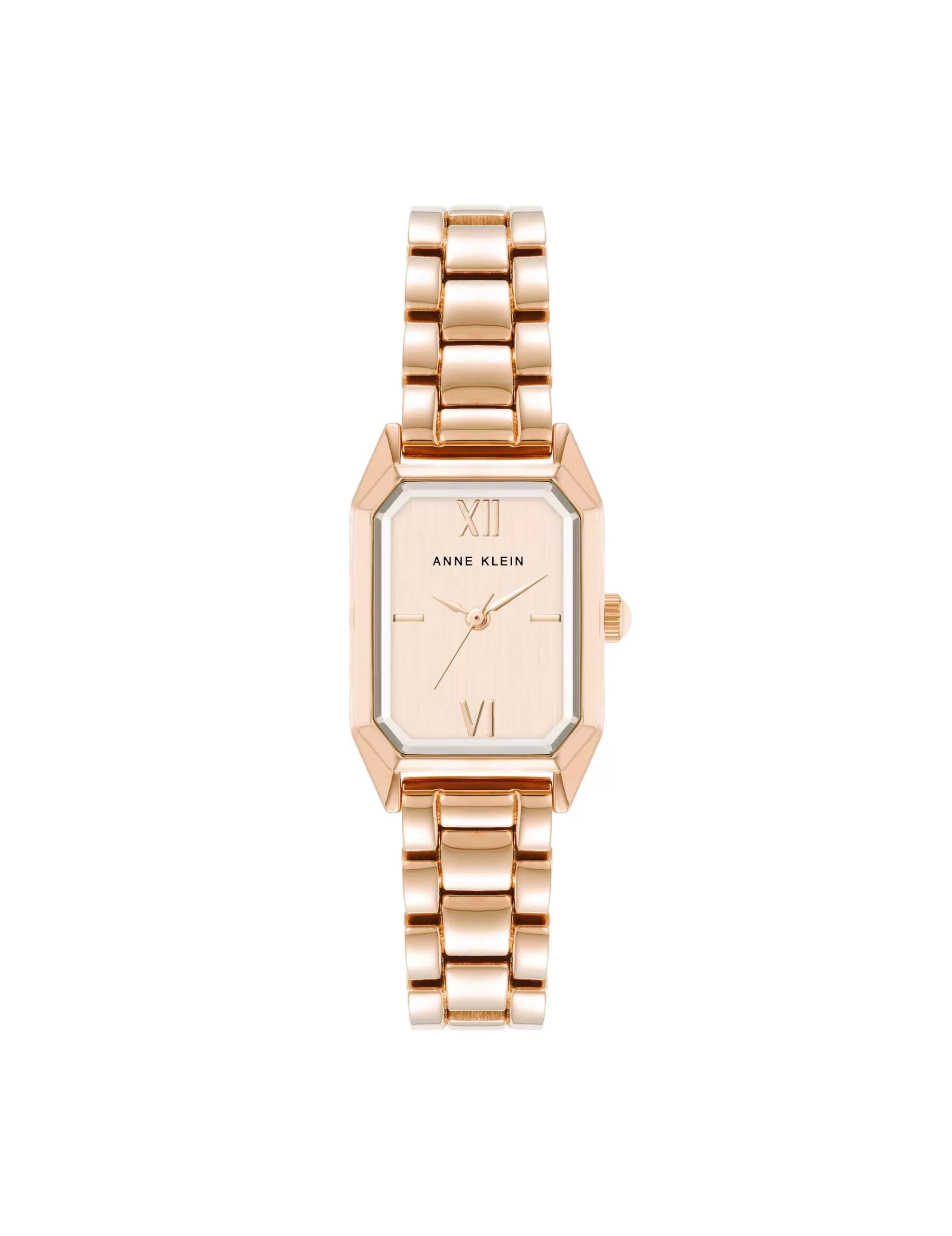Outlet Anne Klein Petite Octagonal Shaped Metal Bracelet Watch