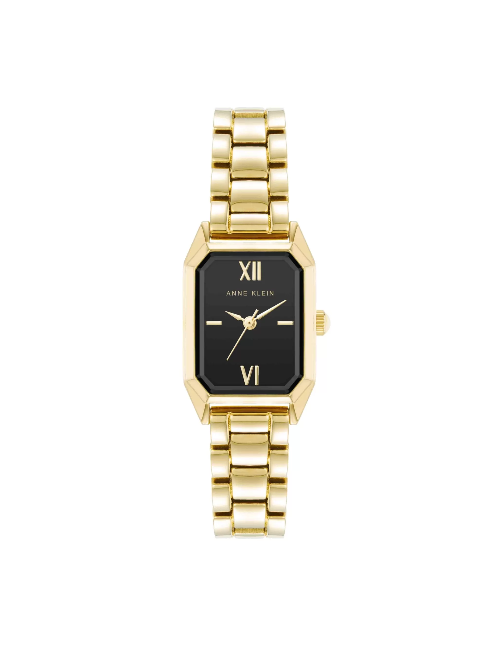 Fashion Anne Klein Petite Octagonal Shaped Metal Bracelet Watch