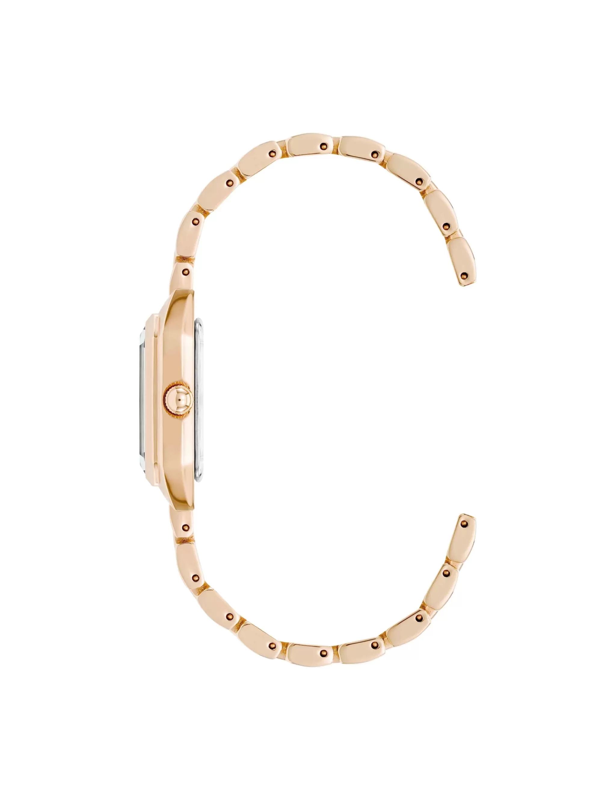 Outlet Anne Klein Petite Octagonal Shaped Metal Bracelet Watch