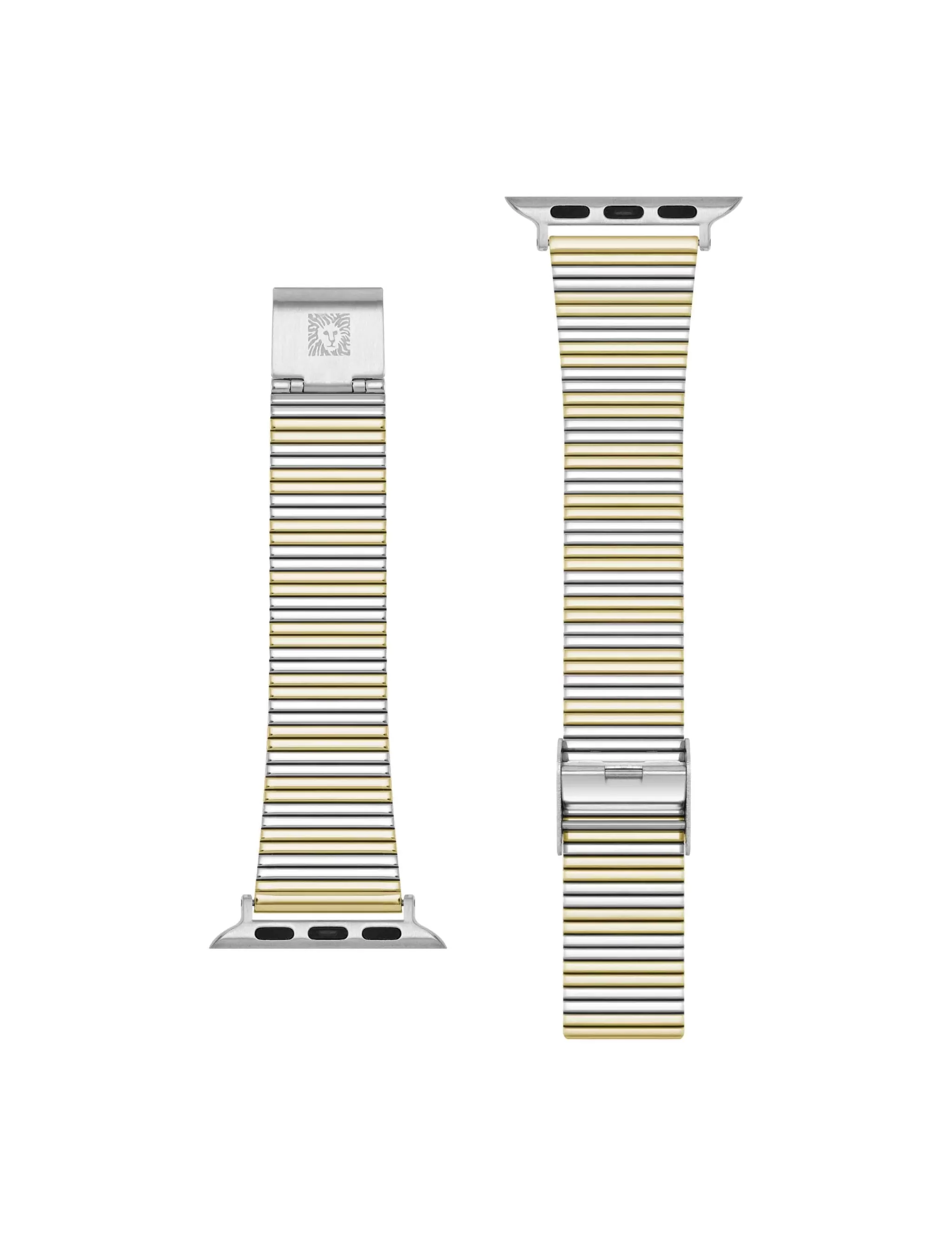 Clearance Anne Klein Stainless Steel Band With Sliding Buckle Closure For Apple Watch®